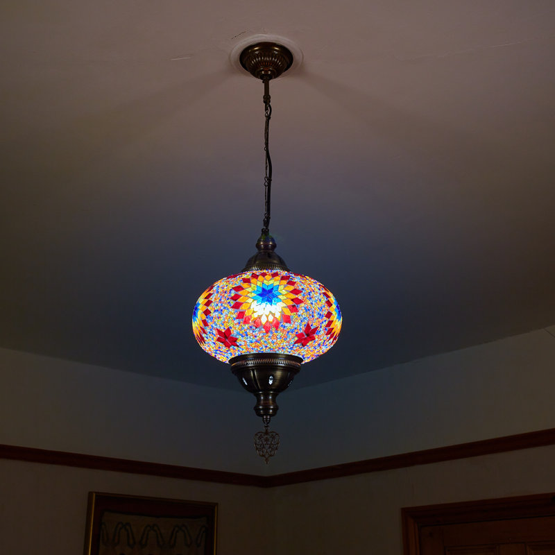 Goggin 1 - Light Bronze Single Pendant