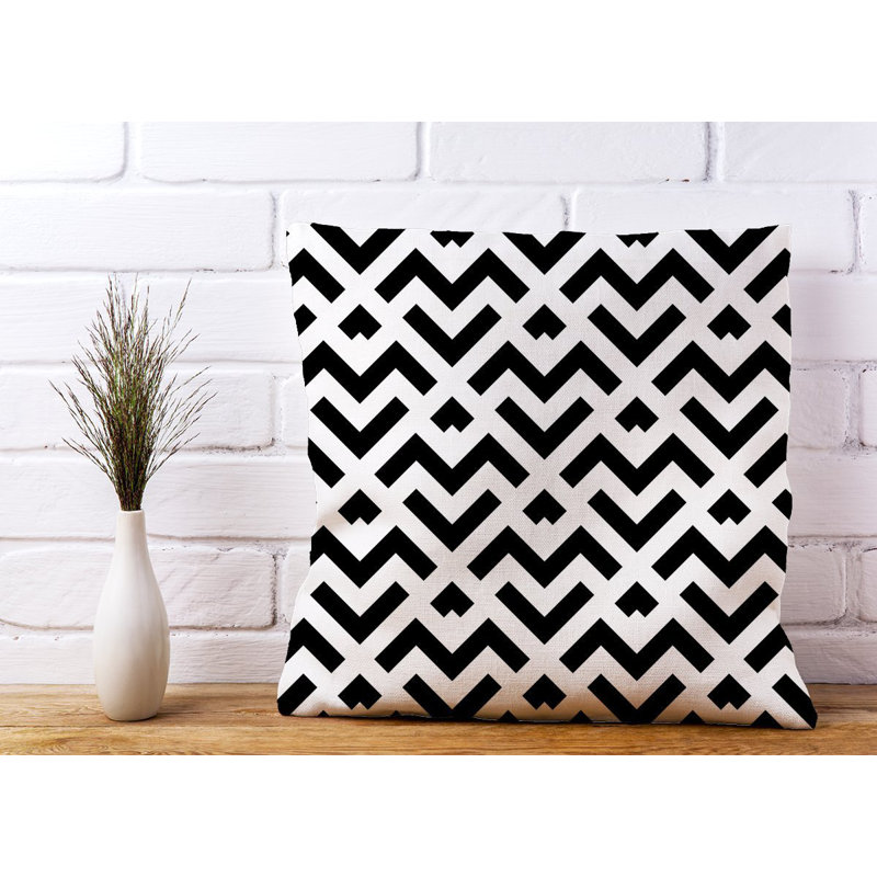 Varnell Geometric Square Cushion