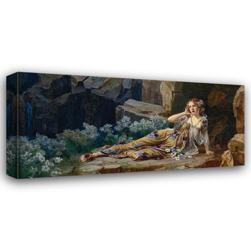 "Echo" par Talbot Hughes - Art mural sur toile tendue avec châssis, H 24 po x l 17 po