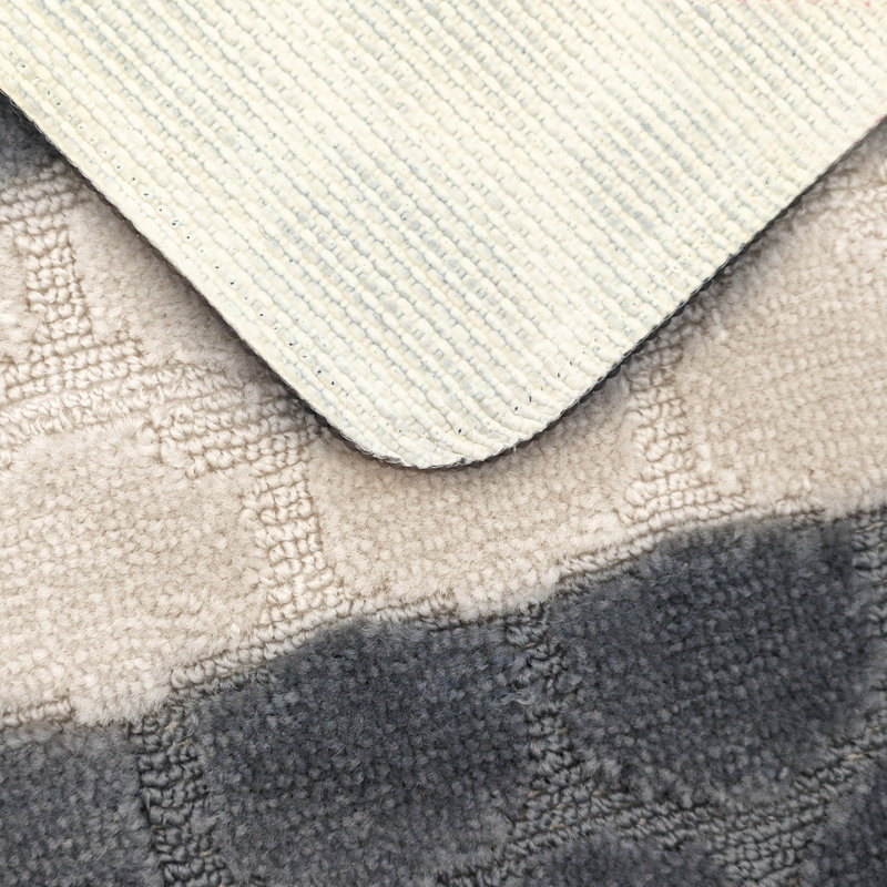Kenery Hex Stripe Bath Set, Ochre