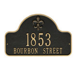 Lexy 2-Line Wall Address Plaque