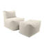Pouf d'extérieur - Bois flotté naturel-1589784605
