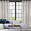 Caln Semi Sheer Curtains Single Panel