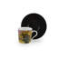 Furisode Porcelain Espresso Cup and Saucer