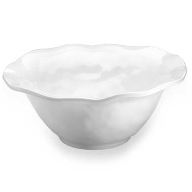 Ruffle Large Salad Bowl