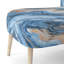 Chaise d'appoint rembourrée Mid-Century-343908419