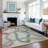 Machine Washable Indoor/Outdoor Erfried ACN2394 Abstract Rug-782180119