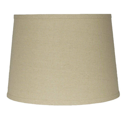 Linen Drum Lamp Shade
