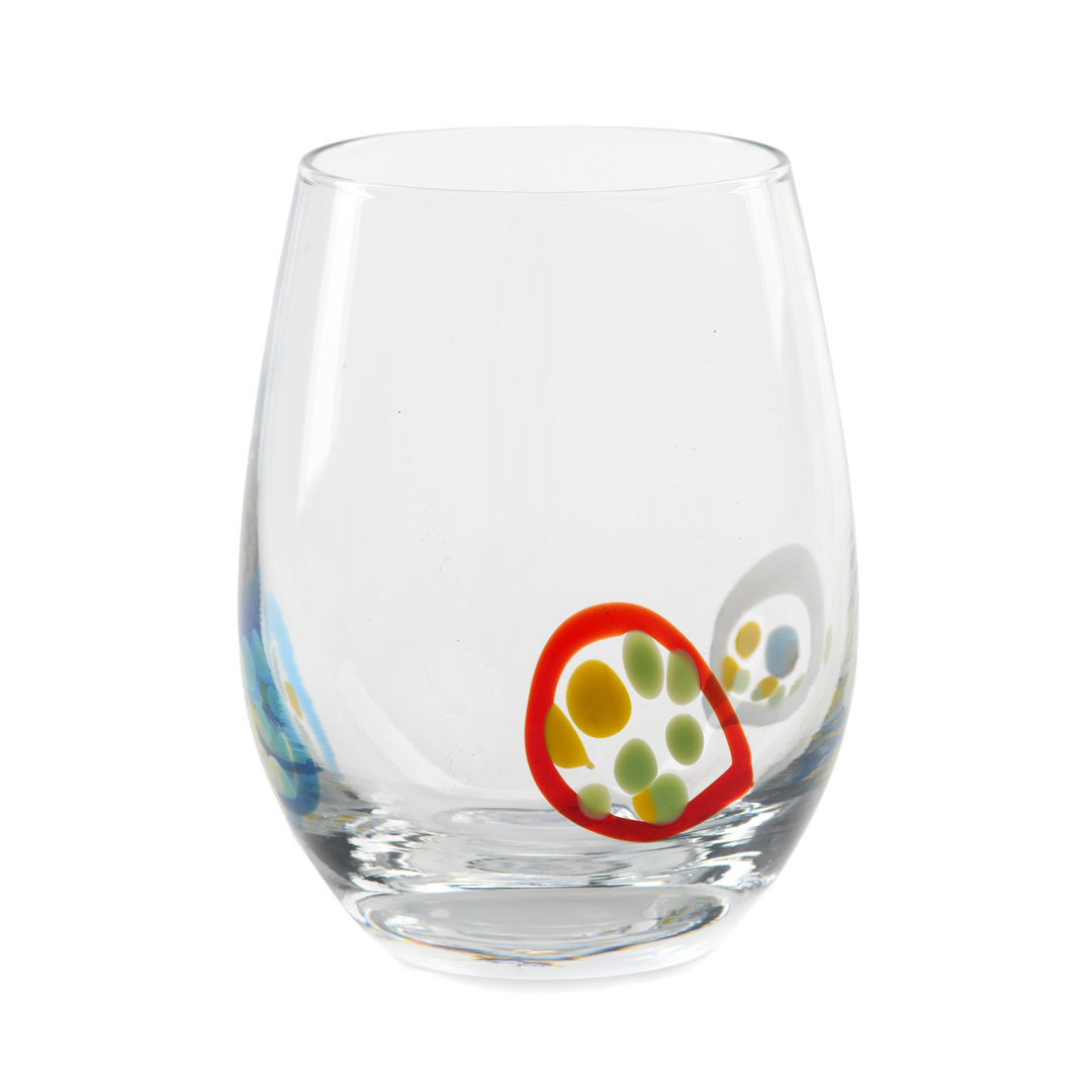 Starkey 18oz. Wine Glass Set (Set of 4) Bayou Breeze