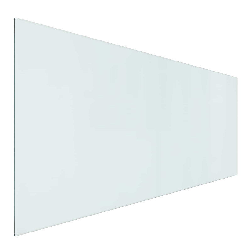 Glass Hearth Pad, 120cm W x 50cm D