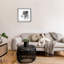 "Gray Dog Portrait" par Cartissi sur toile-1168382384-1168382391