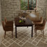 Dining Set With Upholstered Chairs