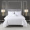 Ensemble d'édredon 100% satin de coton 500 fils 500 fils Luxury Collection