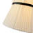 2-light Funnel Fabric Pendant