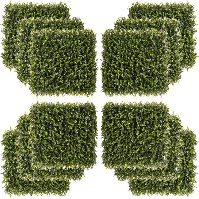 1.5' H x 1.5' W Boxwood Polyester Privacy Screen