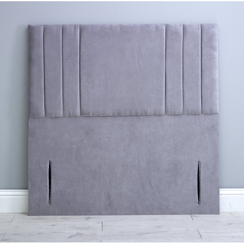 Rayford Upholstered Headboard, Kingsize (5'), Silver
