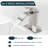 Single-Hole Single-handle Bathroom Faucet with Drain Assembly-80727072