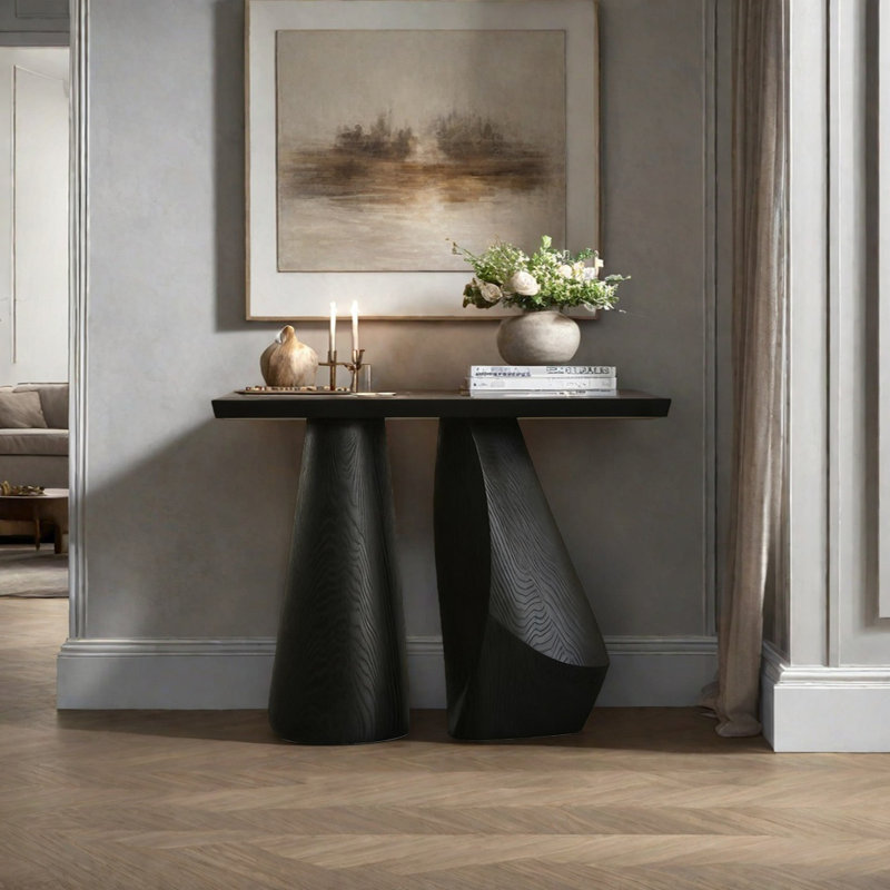 Console Retro Minimalist Art, H 31,5 po x l 47,24 po x P 13,78 po