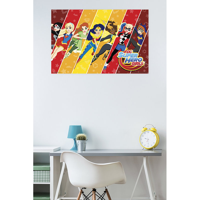 « dc super hero », impression sur papier