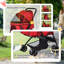 Swanley Foldable Pet Stroller-1845567123