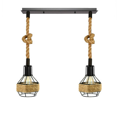 Waynoka 2 - Light Black Pendant