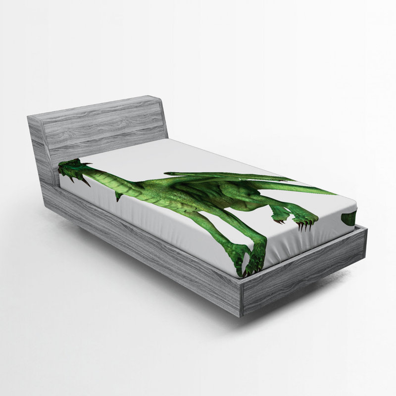 Drap-housse en microfibre Animal, Drap-housse simple TG