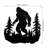 Sasquatch Wall Decor 19"