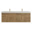 Ensemble de meuble-lavabo double mural 83,4 "-70381378