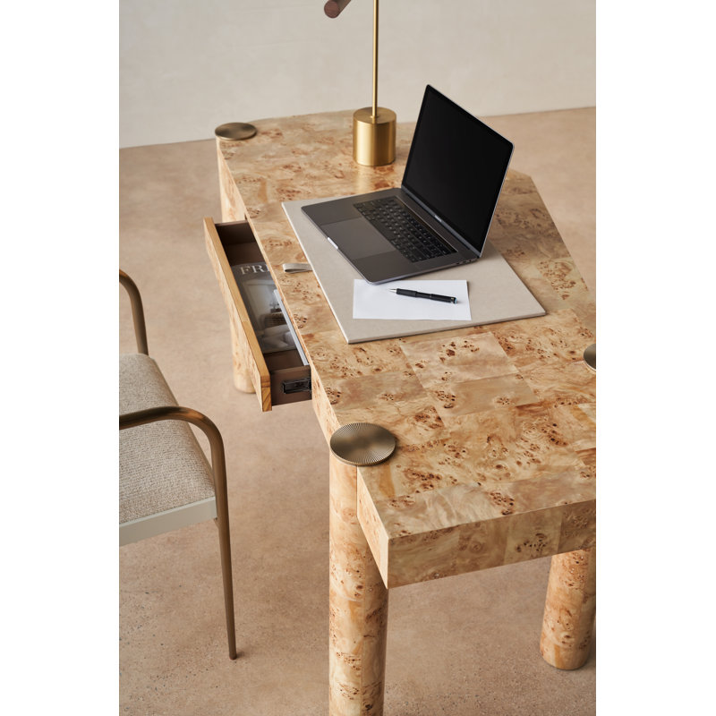 Rhythm Solid Wood Writing Desk