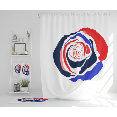 Neemias Polyester Shower Curtain Set