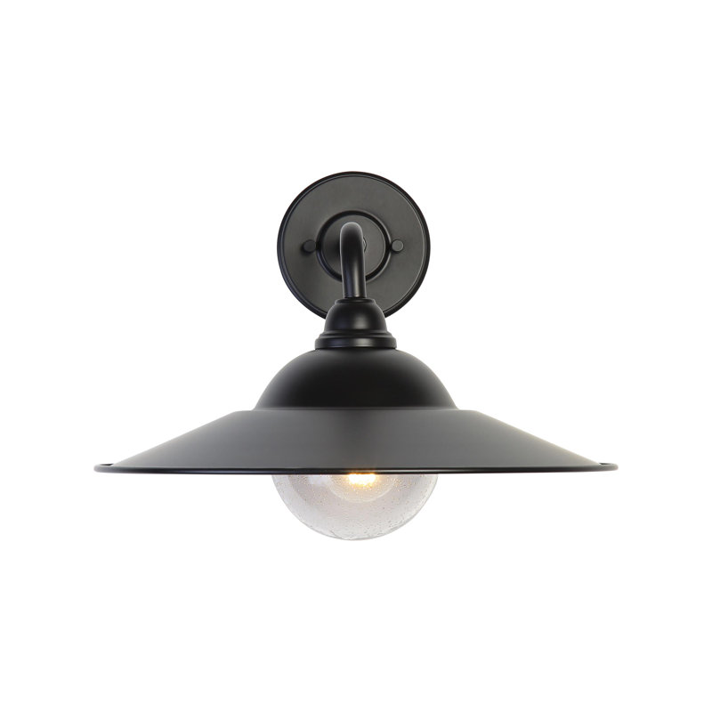 Alsawwan 15" Wall Sconce - Outdoor, Matte Black