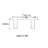 Simple and elegant rectangular dining table-1859972767