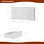 Buffet polyvalent avec 3 tiroirs et 2 portes doubles-948388233