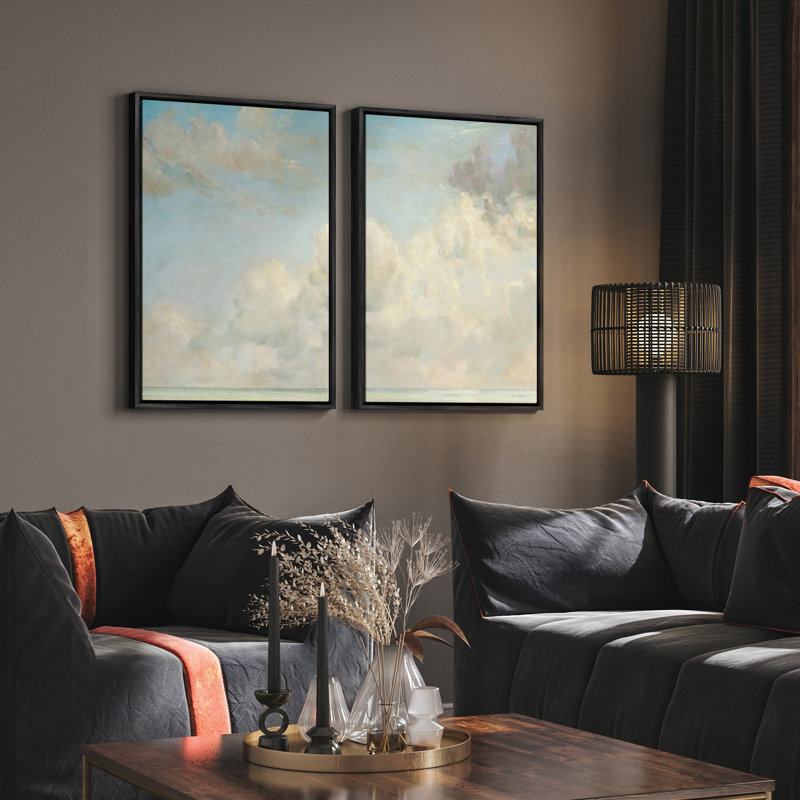 Art mural encadré rétro antique classique pour chambre à coucher, Noir, H 24 po x l 16 po