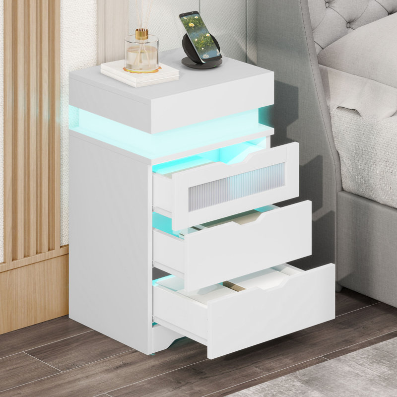 45cm W Bedside Table