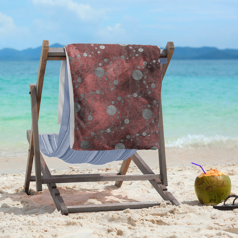 Katelyn Elizabeth Beach Towel, Red