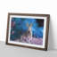 Curious Hare in Abstract - Framed Print-55491114-55491116