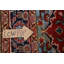 Tapis perse Heriz Serapi à motif de légumes antiques noué à la main 6 x 10