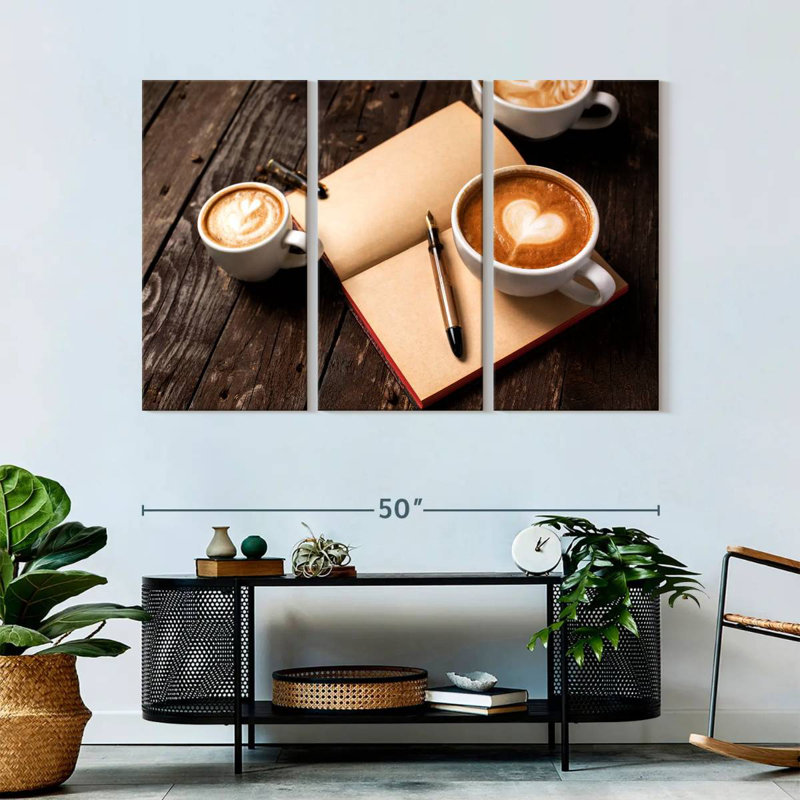 Yarlin Coffee And Diary, 32" H x 50" W