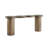 Risabh 71'' Modern Irregular Nuage Console Table with Sculptural Free Form Design – Architectural Statement Table