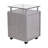 Rolling File Cabinet With Glass Top-414536864