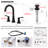 Widespread 2- Handle Bathroom Faucet with Metal Pop Up Drain-45127781