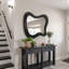 Miroir mural en bois-348338042-348338040