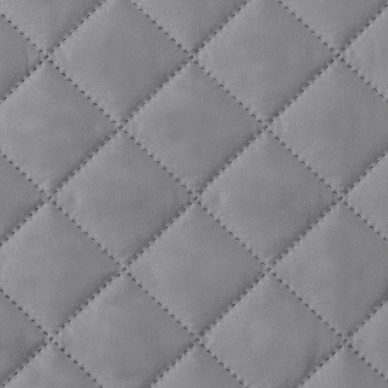 Housse pour canapé modulaire réversible, H 0,2 po x l 82 po x P 22 po, Microfibre gris clair