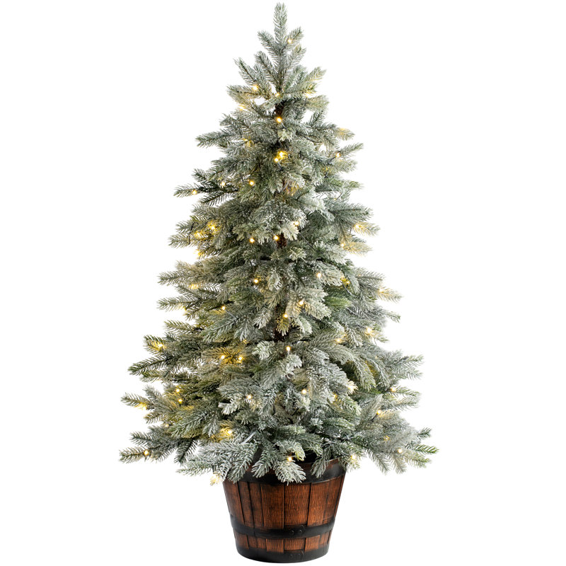 4' H Lighted Artificial Christmas Tree