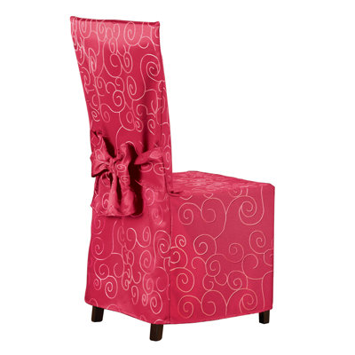 Polyester Box Cushion Dining Chair Slipcover
