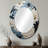 Theodulus - Large Oval Wall Mirror On Metal-904886958