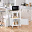 Solid Wood Top Kitchen Island-1433150964