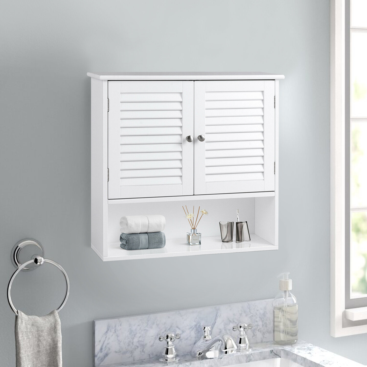 Dovecove Wall Bathroom Cabinet & Reviews | Wayfair