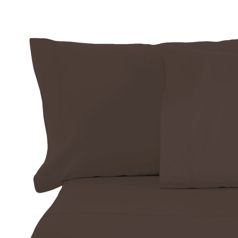 Taie d'oreiller en microfibre , Chocolat, Taie d'oreiller taille très grand